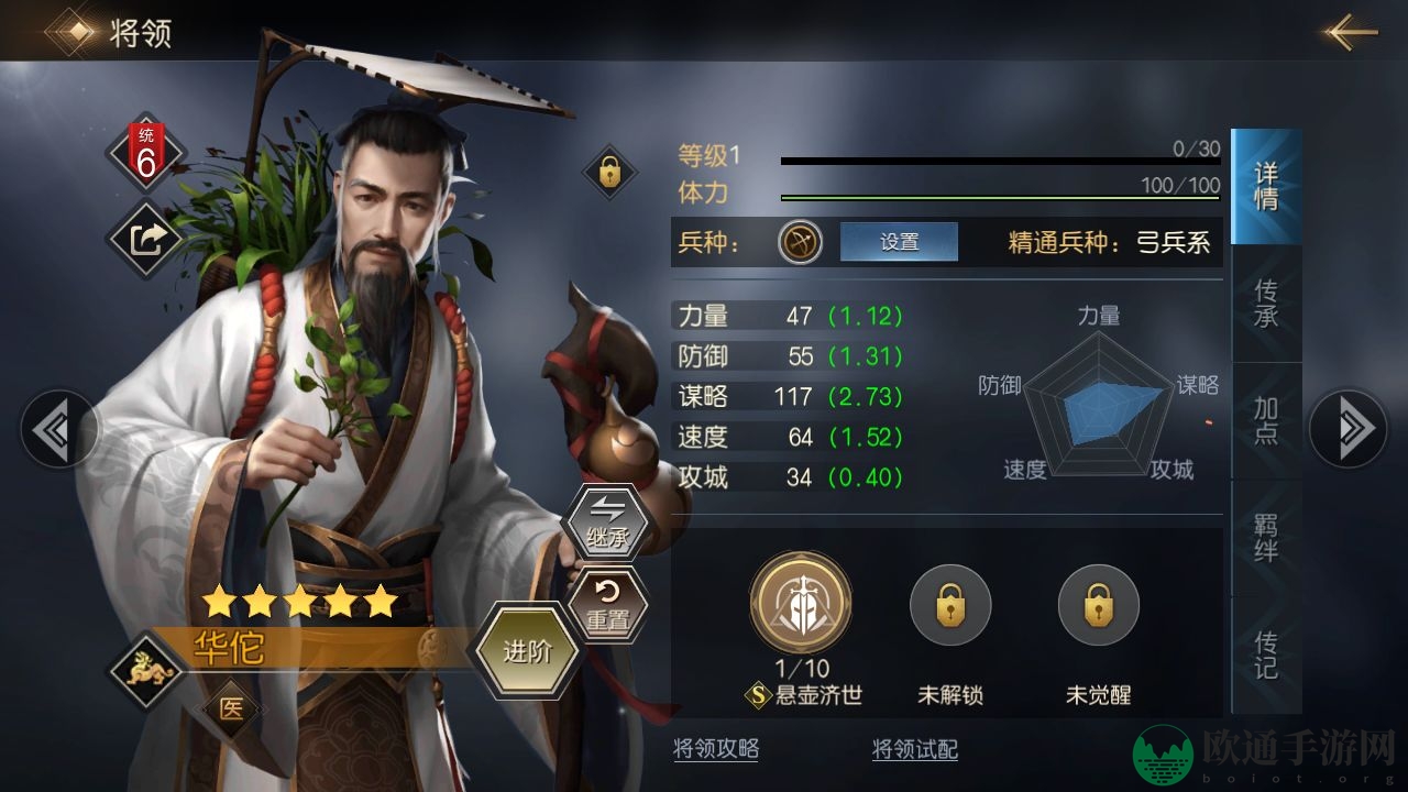 《征服与霸业》华佗角色介绍